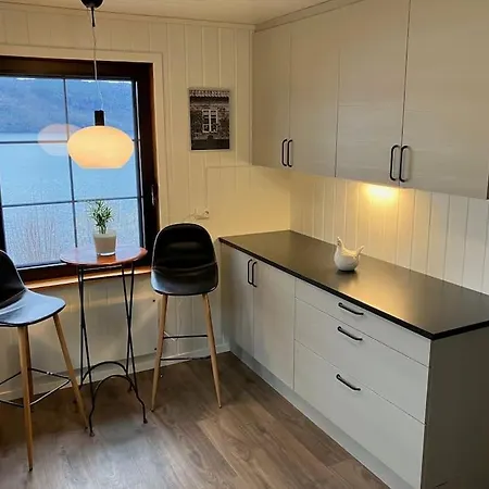 Semesterbostad House By The Sea With Private And Jetty Hjelmeland